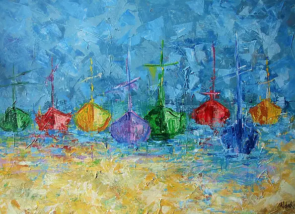 Aldona Kałat - Boats