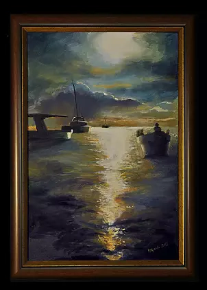 Renata Rychlik - Łodzie na Nilu