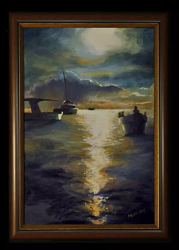 Renata Rychlik - Boats on the Nile