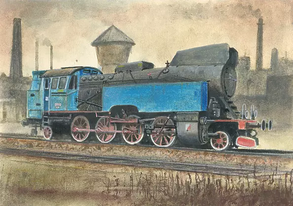 Grzegorz Magner - Lokomotywa parowa Tkt 48