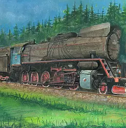 Grzegorz Magner - Lokomotywa parowa Ty-51