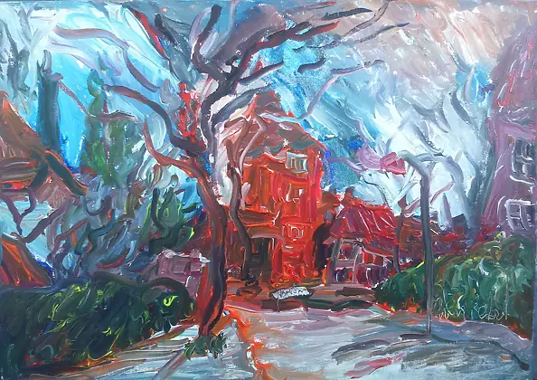 Jacek Kamiński - London, West Ealing, The red house