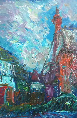 Jacek Kamiński - London, West Ealing, White house