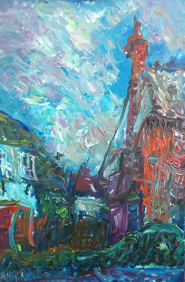 Jacek Kamiński - London, West Ealing, White house