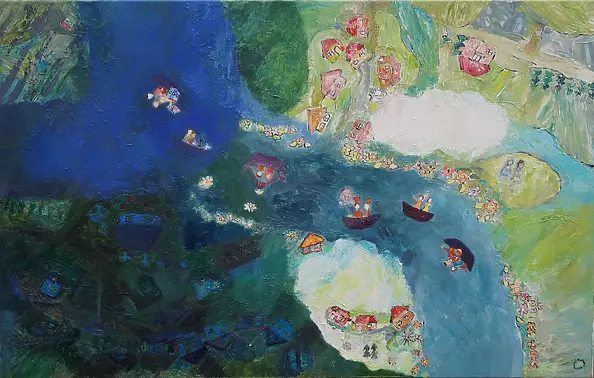 Michał Kostewicz - Lot nad Wisłą