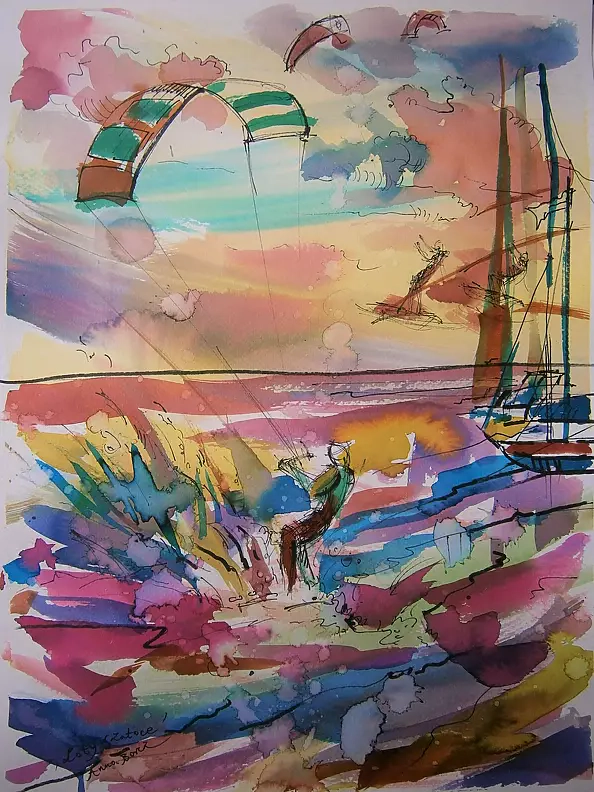 Anna Borcz - Flights in the Gulf