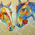 Olha Darchuk - Love horses 