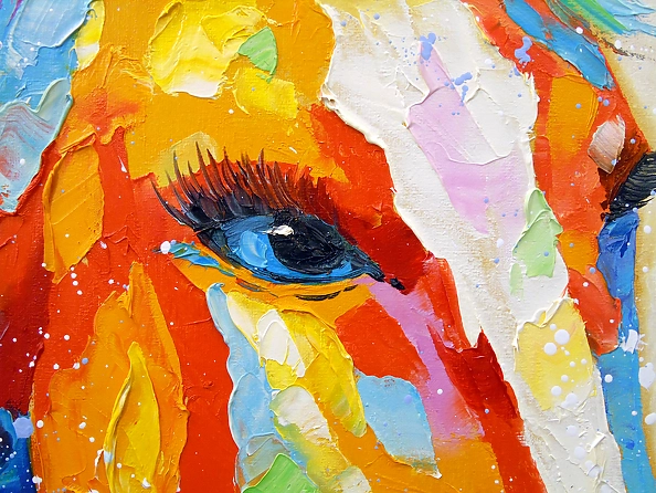 Olha Darchuk - Love horses 