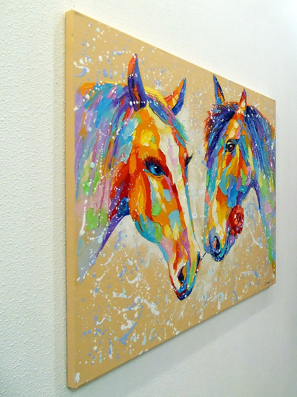 Olha Darchuk - Love horses 