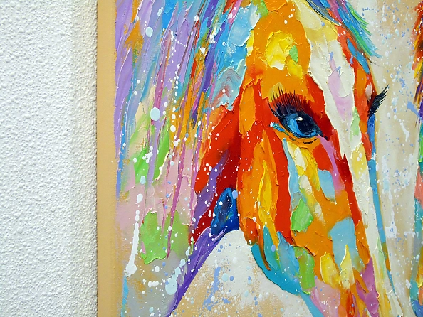 Olha Darchuk - Love horses 