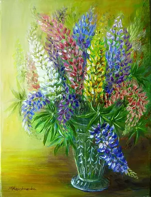   - Lupin bouquet