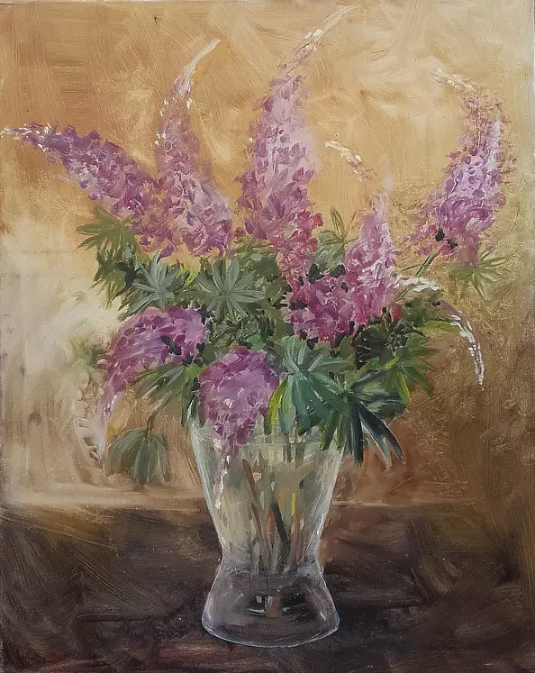 Maria Rutkowska - lupins