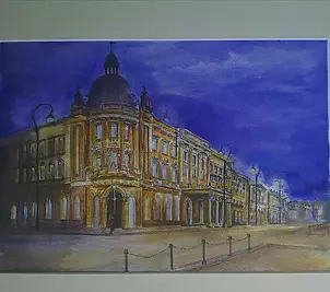 Krzysztof Marek - Lublin Grand Hotel by night