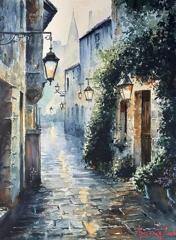 Janusz Kulikowski - „Luce della sera „