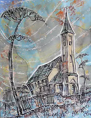 Marina Czajkowska - Łuczyna. Church