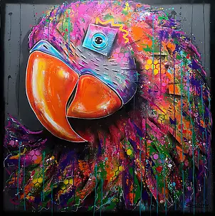 Paweł Świderski, Ludwik, Inne, Obraz akrylowy - płótno, 120 x 120