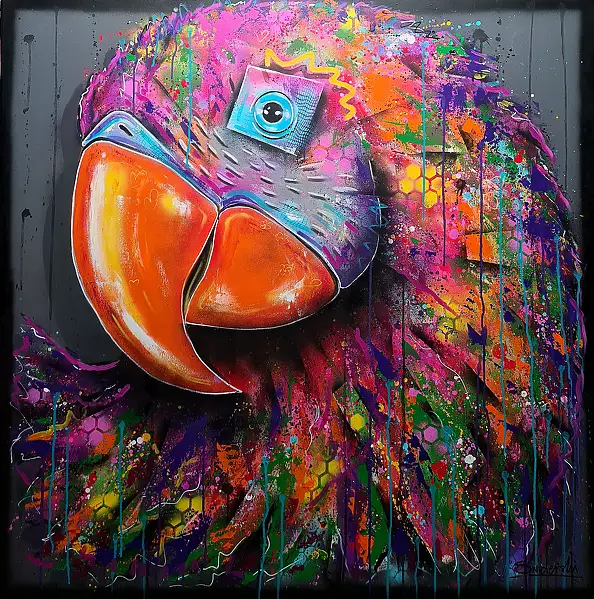 Paweł Świderski, Ludwik, Inne, Obraz akrylowy - płótno, 120 x 120