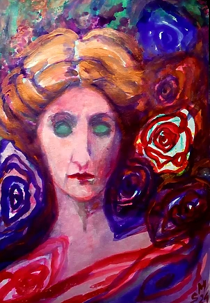 Marzena Salwowska - People of marble / In the rose garden