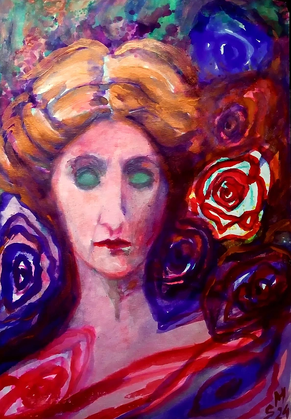 Marzena Salwowska - People of marble / In the rose garden