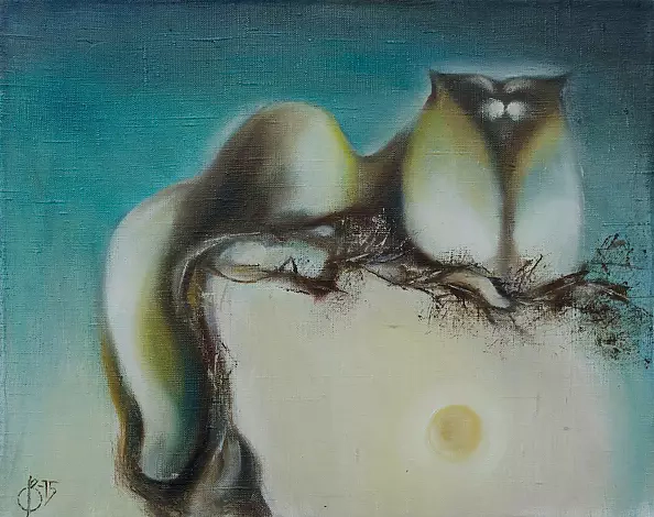 Simakov Vladimir -  Lunar cat