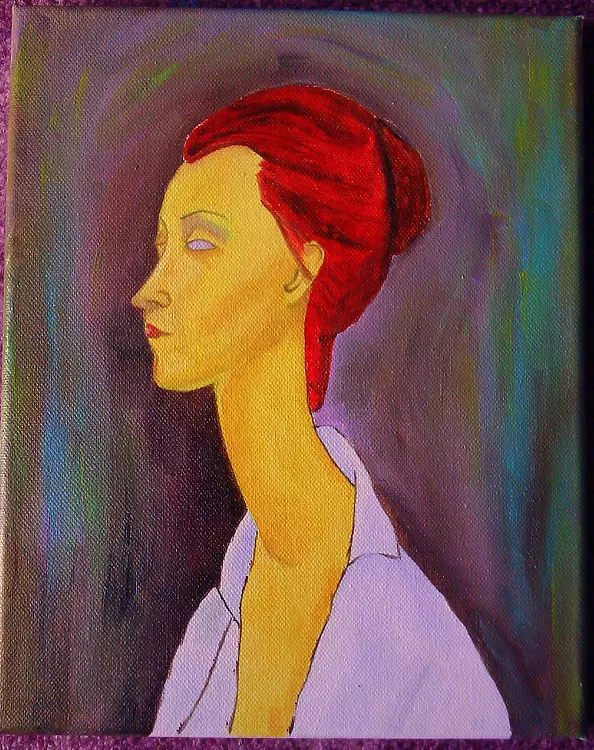 Kamila Dobrowolska Karaczewska - Lunia by Amedeo Modigliani