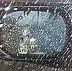 Andrzej Siewierski - Rearview mirror - rain.