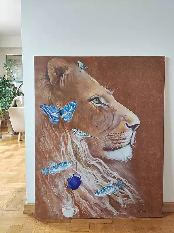 Aldona Zając - Lion's heart 