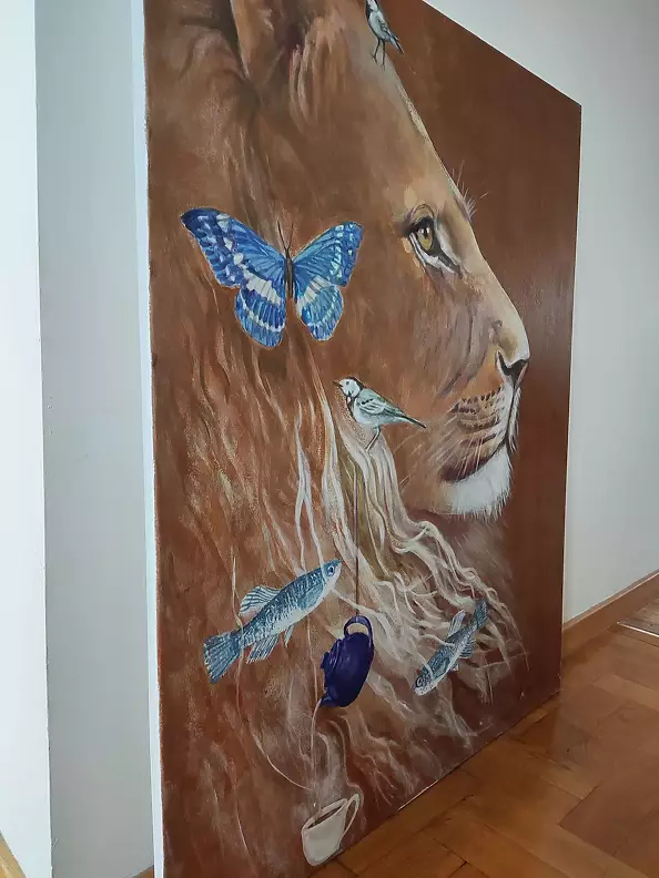 Aldona Zając - Lion's heart 