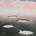 Dariusz Franciszek Różyc, ''MAGIC FIELDS part III'' series ''Not so distant..'', Acrylic painting - canvas, 70 x 70