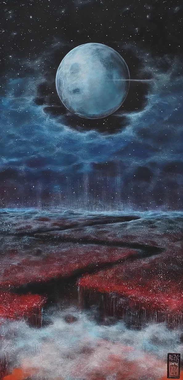 Dariusz Franciszek Różyc - ''MAGIC FIELD'' series ''Not so distant..''