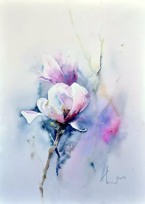 Beata Van Wijngaarden - MAGNOLIA JUŻ KWITNIE