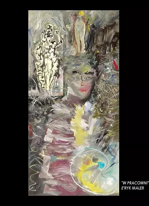Eryk Maler - A PAINTER IN THE STUDIO