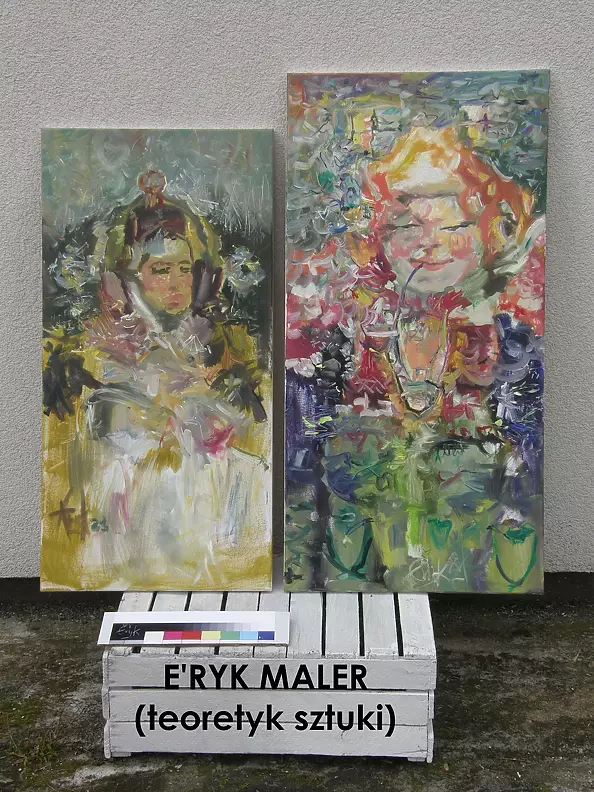 Eryk Maler - A PAINTER IN THE STUDIO