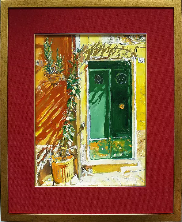 Dariusz Żejmo - MANAROLA with a 47cm x 57cm frame