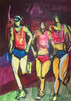Mariola Paulina Żylińska Jestadt - Marathon runners