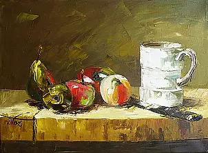 Dorota Łaz - STILL LIFE BY Chardin