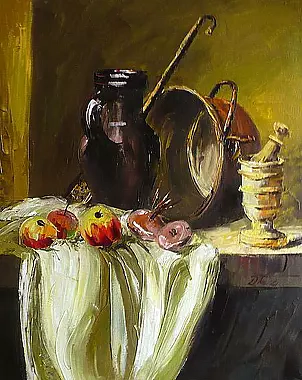 Dorota Łaz - STILL LIFE BY Chardin