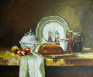 Dorota Łaz - STILL LIFE BY Chardin