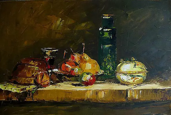 Dorota Łaz - STILL LIFE BY Chardin