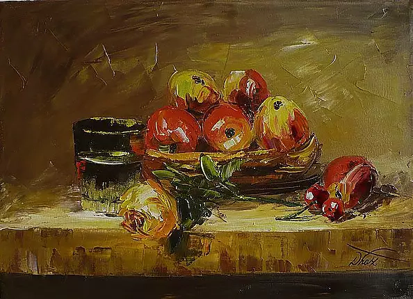 Dorota Łaz - STILL LIFE BY Chardin