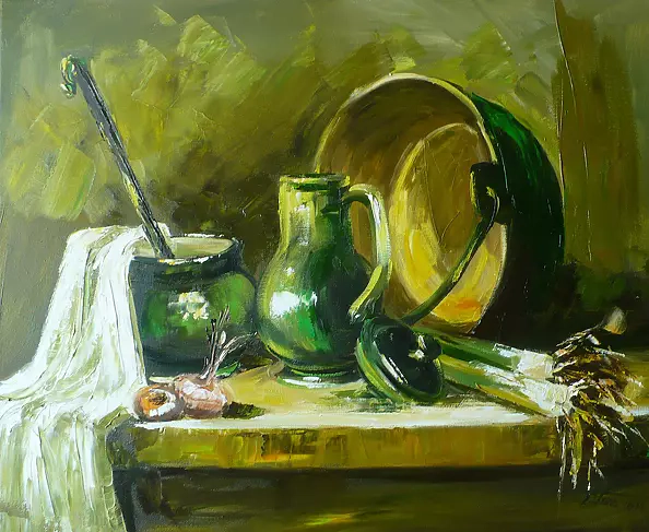 Dorota Łaz - STILL LIFE BY Chardin