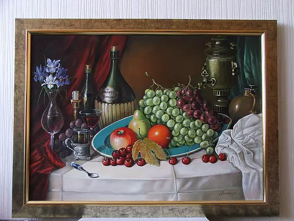 Czesław Szwajkosz - STILL LIFE - OWN COMPOSITION