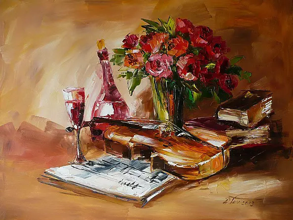 Dorota Łaz - STILL LIFE with violin