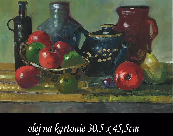 Joanna Małoszczyk - STILL LIFE WITH APPLES 22/2020