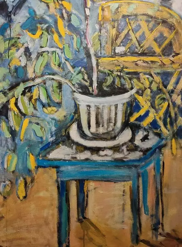 Beata Sachiko Kamoji - NATURE MORTE AVEC CHAISE