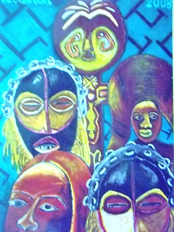 Wiesław Sawicki - AFRICAN MASK 1