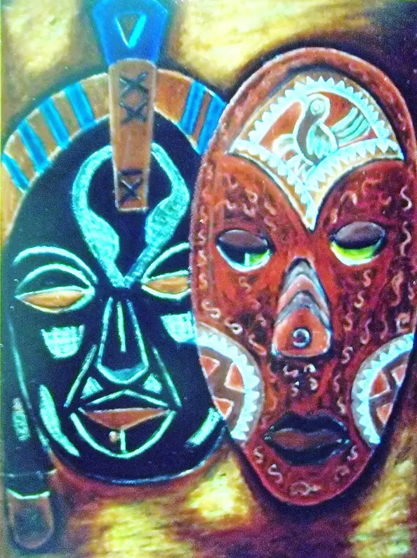 Wiesław Sawicki - African masks 2