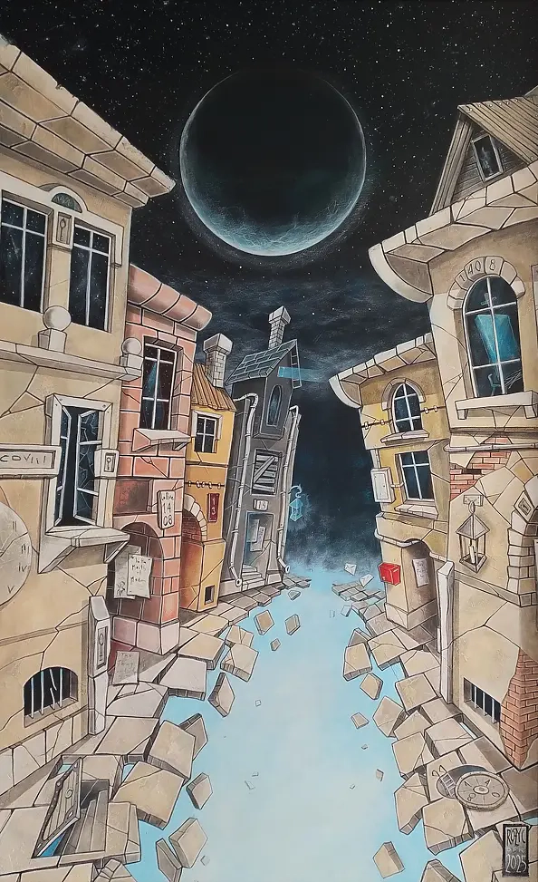 Dariusz Franciszek Różyc - ''MCDVIII'' series ''Streets''