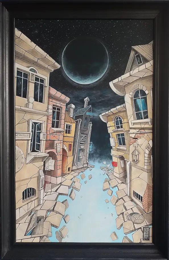 Dariusz Franciszek Różyc - ''MCDVIII'' series ''Streets''