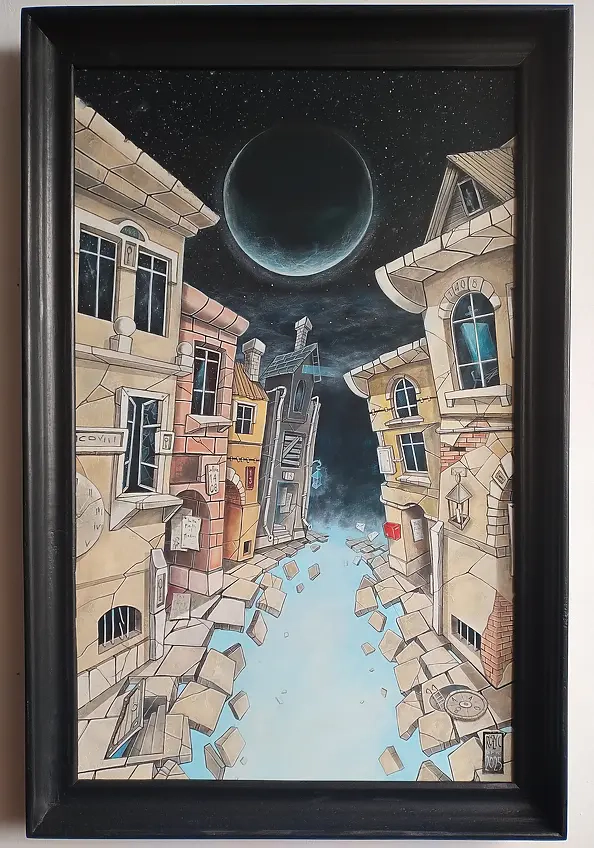 Dariusz Franciszek Różyc - ''MCDVIII'' series ''Streets''